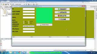 16. JAVA And MySQL (CRUD) Project - GUI - How To Display Absolute Image Path And Name