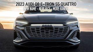 NEW! 2023 AUDI Q8 E-TRON 55 QUATTRO - THE BEST EV FROM AUDI? NEW NAME, BETTER RANGE and much more!