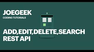 REST API (Add,Edit,Delete,Search) using Java, Spring Boot in VS Code!!!
