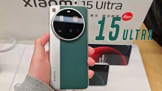 Xiaomi 15 Ultra (Green/Black) Hands on & First Look!