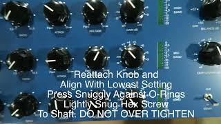 Tube Tech SMC 2B Non-Mastering Gear Knob Tension Trick