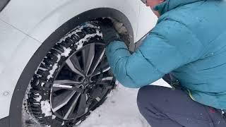 Best Snow Chains - Review and Fitting the Rud Centrax