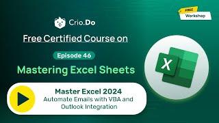 Master Excel 2024: Automate Emails with VBA and Outlook Integration