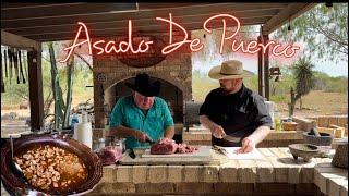 Asado De Puerco Con Arroz Y Chile Piquin