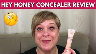 HEY HONEY TRICK & TREAT CREAM CONCEALER IN LIGHT TO MEDIUM | TRY-ON + FIRST IMPRESSION REVIEW