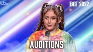 Immi Davis: SHOCK! SHY 9-Year-Old Stuns Simon Cowell With "I Put A Spell On You" | BGT 2022