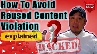 How to Avoid ReUsed Content Violation on Youtube, Watch this video | Reused Content tips and guides