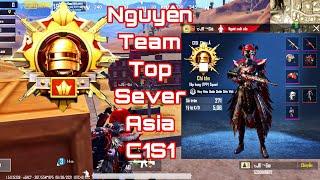 PUBG MOBILE | Hướng Dẫn Cày Rank Chí Tôn C1S1 | Cách Xử Lý Team Mạnh | Nguyên Team TOp Sever