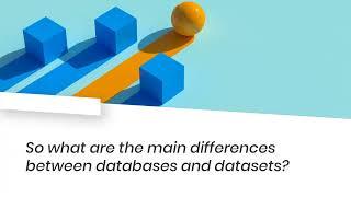 Database vs Dataset | Difference between database and dataset