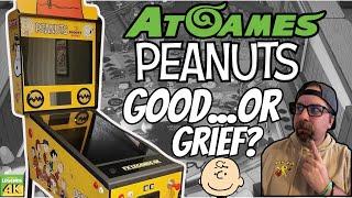 AtGames Peanuts Pinball 4K, Is This Good Grief Or Good Job?