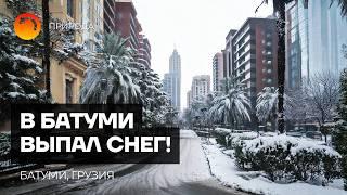 Батуми в шоке! Снег в декабре! Грузия декабрь 2024