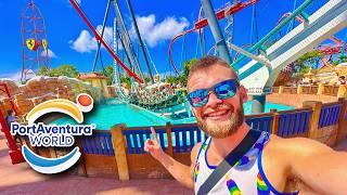 Riding INSANE Roller Coasters at PortAventura & FerrariLand!