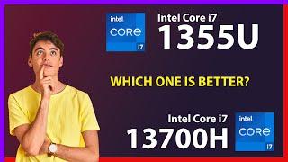 INTEL Core i7 1355U vs INTEL Core i7 13700H Technical Comparison