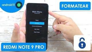 Formatear Xiaomi Redmi Note 9 Pro