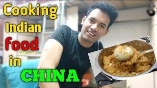 Cooking Indian food in China| Vlog 15| Saahil Hussain