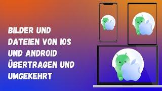 Bilder und Dateien von Android zu IOS übertragen und umgekehrt! Funktioniert sogar mit Windows!