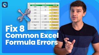How to Fix 8 Common Excel Formula Errors?