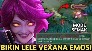 EUDORA MODE SEMAK! BIKIN SELENA & VEXANA EMOSI SAMPE NYURUH EUDORA KELUAR SEMAK! MOBILE LEGENDS