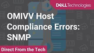 OMIVV Host Compliance Errors: SNMP