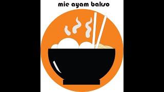 Logo mie ayam bakso - corel