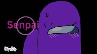 Senpai meme/among us/black/animation