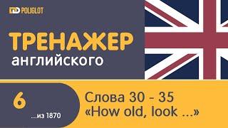 ddPoliglot: Тренажер Английского. Урок 6. Сколько тебе лет, как он выглядит, замужем ли она ...