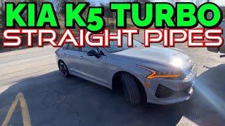 2020 Kia K5 GT TURBO EXHAUST w/ STRAIGHT PIPES & HIGH FLOW CATALYTIC CONVERTER!