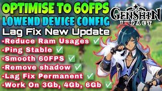 How To Fix Lag Genshin Impact 2.4 | All Android | Best Config Anti Lag 2.4 Genshin Impact