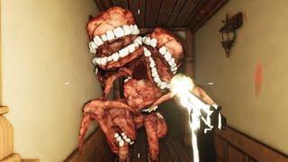 Demon Tomb is a horror game with teeth people.