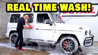 How Long Does It ACTUALLY Take? Washing & Protecting a Mercedes G WAGON