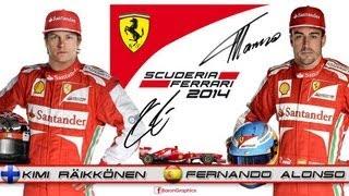 Fernando Alonso&Kimi Räikkönen Ferrari - Formula One 2014 HD