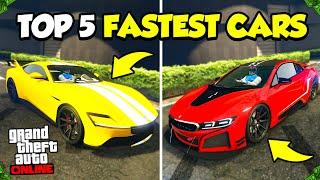 TOP 5 FASTEST CARS IN GTA 5 ONLINE! (UPDATED 2024)