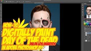 Day of the Dead in Photoshop (15 Min or less)