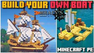 MHAFY'S SHIP ADDON for BEDROCK | MINECRAFT PE +1.21 #addons