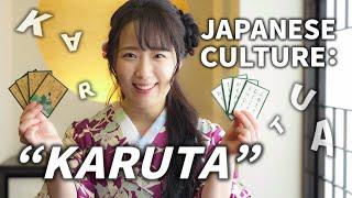 【It’s a card game】traditional Japanese playing cards | KARUTA (カルタ)