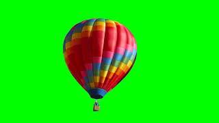 Green Screen Hot Air Balloon