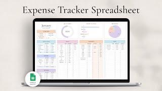 Expense Tracker Spreadsheet - Haye Ameri