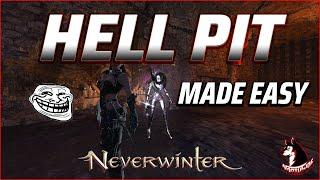 Neverwinter Barbarian XUNA & Self Healing Hell Pit Easy Mode - Mod 26 2023