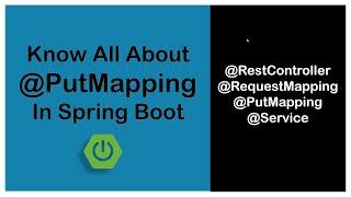 Putmapping Spring Boot Example || Spring Boot Putmapping || Spring Boot Putmapping Example