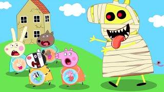 Zombie Attack at Peppa Pig's House! ‍️ | Funny Peppa Pig Animation