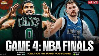 LIVE: Celtics vs Mavs NBA Finals Game 4 Postgame Show | Garden Report