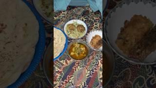 1st day in Village￼  dinner time #minivlog #food #trending #vlog #viralvideo ￼