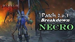 Diablo 3 patch 2.6.1 patch notes breakdown part 4 - Necromancer Season 12 ptr