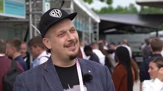 Интервью FORBES c Амбассадором бренда BLACK RAYS в рамках выставки STARTUP BAZAAR 2023