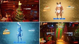 Fortnite Christmas Presents (2019 vs 2022)