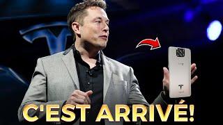 Elon Musk lance enfin le téléphone Tesla Model Pi !