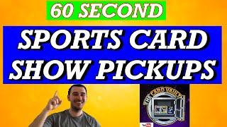 SPORTS CARD SHOW PICKUPS! SPORTS CARD HUNTING! Basketball cards, football cards, baseball cards