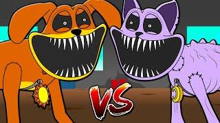 CATNAP VS DOGDAY! Poppy Playtime Chapter 3 Animación en Español