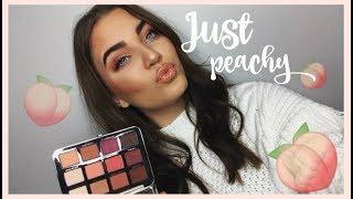 Peachy Makeup Tutorial - Too Faced Just Peachy Mattes