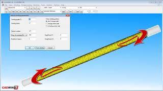 CADWIND Filament Winding Software: advantages of CADWIND's non-geodesic winding